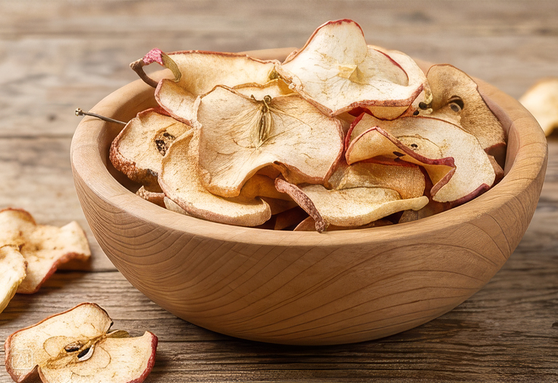Jabłka krojone chips
