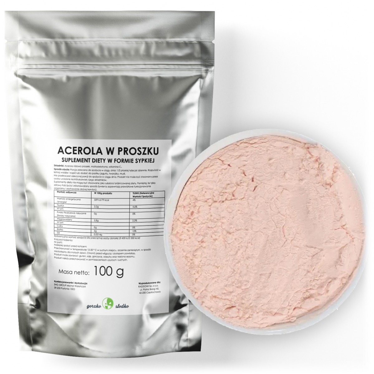 Acerola w proszku