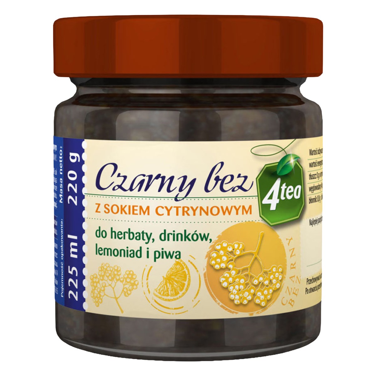 Czarny bez z sokiem cytrynowym 225ml