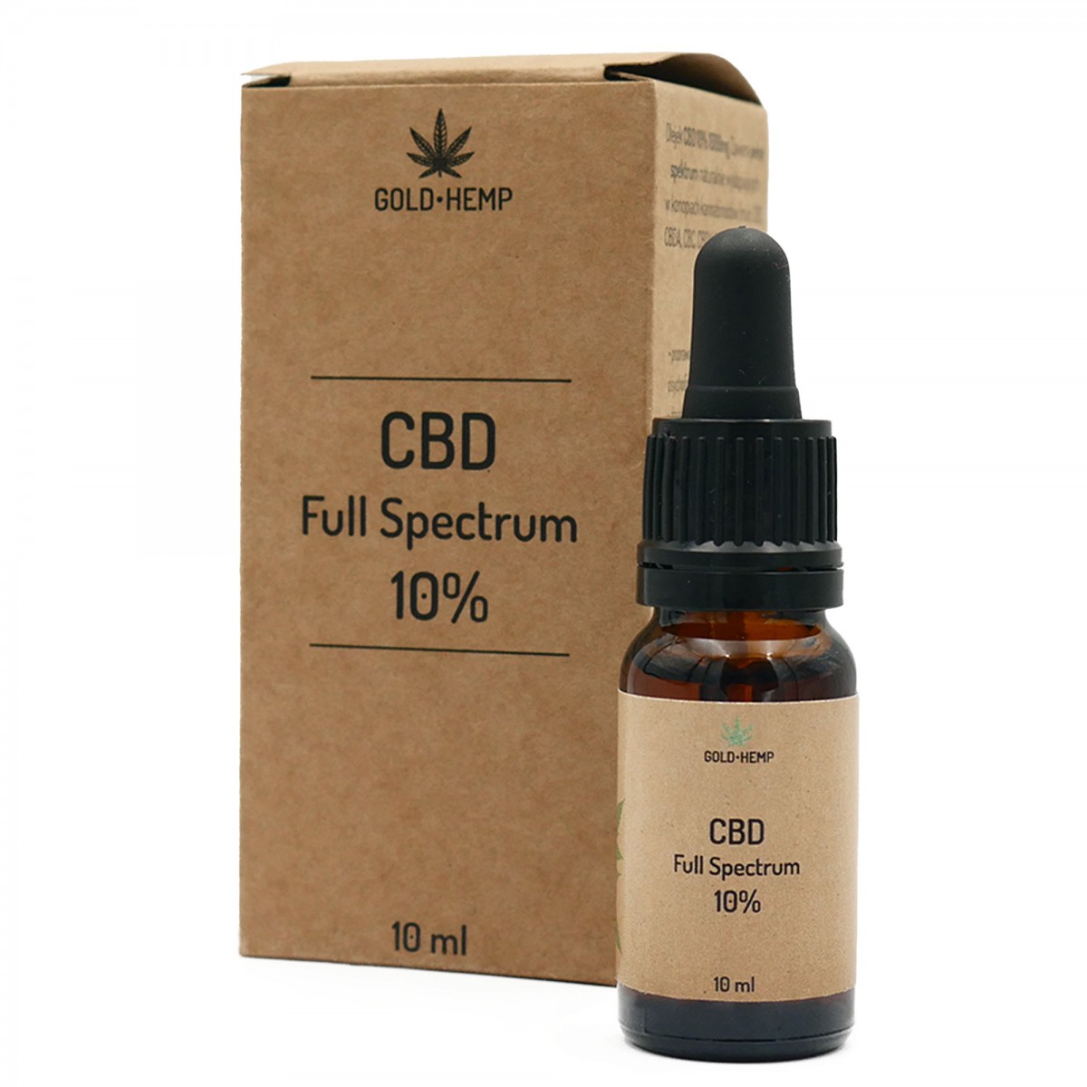 Olejek konopny 10% CBD 10ml