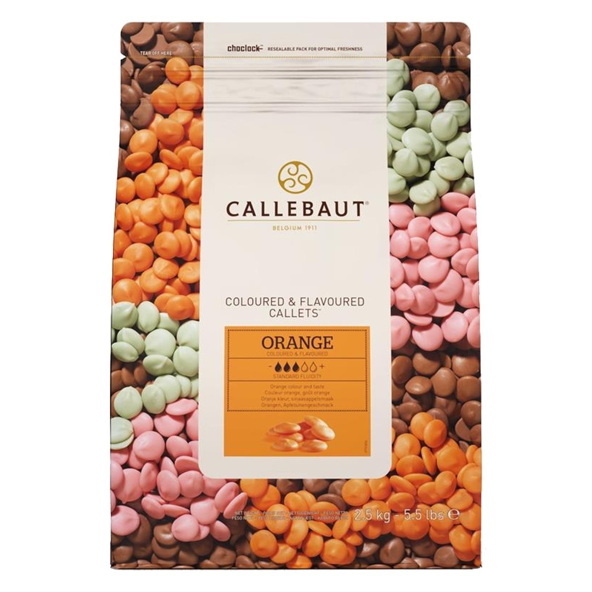 Czekolada pomarańczowa Barry Callebaut 2,5kg