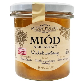 Miód nektarowy wielokwiatowy 0,4kg