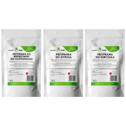 Mix przypraw do mięsa 3x100g