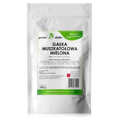 Gałka muszkatołowa mielona