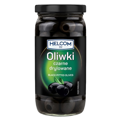 Oliwki czarne drylowane 935ml
