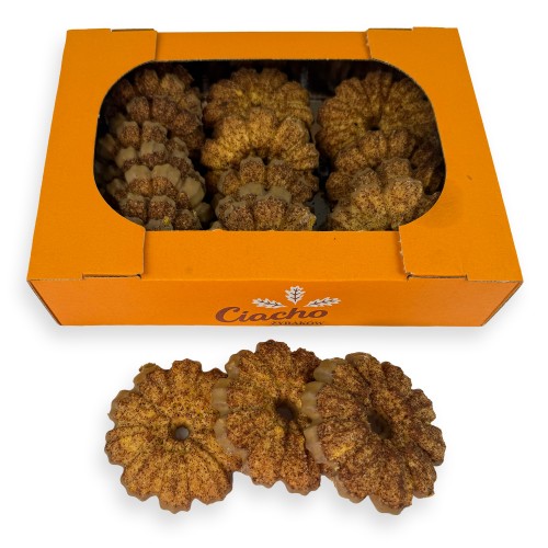 Cynamonki - ciastka cynamonowe z polewą 500g